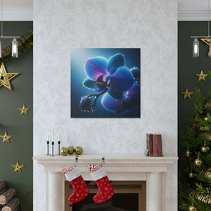 Blue Orchid Canvas – Patented Support Face - Dipaliz - Prints