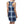 Blue Plaid Racerback – Active Wear Dress - Dipaliz - Dresses - Xs