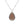 Elegant Ellipse Pendant Necklace - Zinc Alloy - Dipaliz - Necklaces