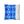 Blue Retro Wave Cushion – Square Poly Canvas - Dipaliz - Chair & Sofa Covers