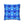 Blue Retro Wave Cushion – Square Poly Canvas - Dipaliz - Chair & Sofa Covers