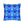 Blue Retro Wave Cushion – Square Poly Canvas - Dipaliz - Chair & Sofa Covers