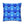 Blue Retro Wave Cushion – Square Poly Canvas - Dipaliz - Chair & Sofa Covers