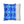 Blue Retro Wave Cushion – Square Poly Canvas - Dipaliz - Chair & Sofa Covers
