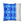 Blue Retro Wave Cushion – Square Poly Canvas - Dipaliz - Chair & Sofa Covers