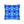 Blue Retro Wave Cushion – Square Poly Canvas - Dipaliz - Chair & Sofa Covers