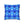 Blue Retro Wave Cushion – Square Poly Canvas - Dipaliz - Chair & Sofa Covers
