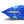 Blue Retro Wave Cushion – Square Poly Canvas - Dipaliz - Chair & Sofa Covers