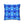 Blue Retro Wave Cushion – Square Poly Canvas - Dipaliz - Chair & Sofa Covers