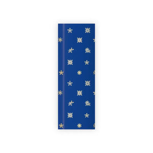 Snowflake Wrapping Paper Blue Winter Design - Dipaliz - 28’’ x 79’’ / Satin