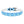 Personalized Blue Spheres Dog Collar - Odor Resistant - Dipaliz - Standard Collars