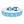Personalized Blue Spheres Dog Collar - Odor Resistant - Dipaliz - Standard Collars