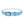 Personalized Blue Spheres Dog Collar - Odor Resistant - Dipaliz - Standard Collars
