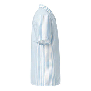 Blue Stripes Button Shirt - Moisture Wicking - Dipaliz - Shirts