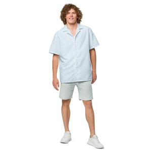 Blue Stripes Button Shirt - Moisture Wicking - Dipaliz - Shirts