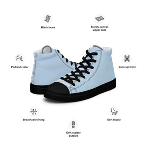 Urban Womens High Canvas Shoes - Stripes Refined - Dipaliz - Sneakers