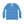 Blue Textured V-neck Long Sleeve, Women’s Casual Top - T-shirts - Xs