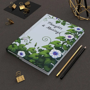 Blue Trumpet Flowers Journal - Creative Dream Notebook - Dipaliz - Journals