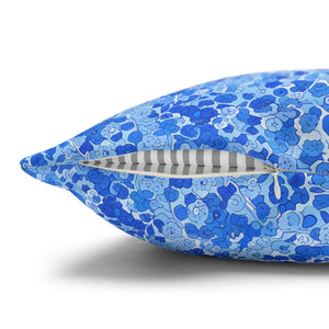 Blue Watercolor Dot Decorative Throw Pillow - Dipaliz - Chair & Sofa Cushion Covers