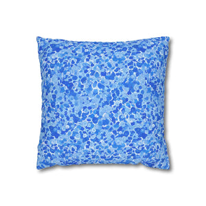 Blue Watercolor Dot Decorative Throw Pillow - Dipaliz - Chair & Sofa Cushion Covers