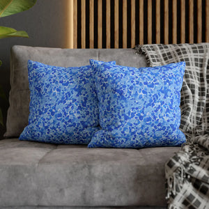 Blue Watercolor Dot Decorative Throw Pillow - Dipaliz - Chair & Sofa Cushion Covers