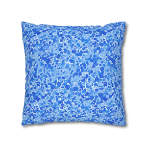 Blue Watercolor Dot Decorative Throw Pillow - Dipaliz - Chair & Sofa Cushion Covers