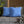 Blue Watercolor Dot Decorative Throw Pillow - Dipaliz - Chair & Sofa Cushion Covers