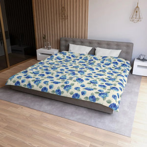 Watercolor Floral Duvet – Cotton Garden Retreat - Dipaliz - Covers