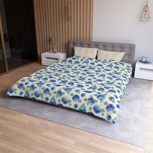 Watercolor Floral Duvet – Cotton Garden Retreat - Dipaliz - Covers