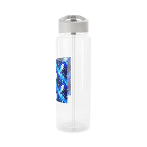 Blue Watercolor Galaxy Tritan Water Bottle – Durable Kids & Active Hydration - Bottles