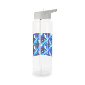 Blue Watercolor Galaxy Tritan Water Bottle – Durable Kids & Active Hydration - Bottles