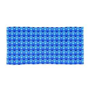 Wave Pattern Beach Towel – Coastal Adventure - Dipaliz - Towels