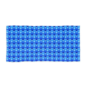 Wave Pattern Beach Towel – Coastal Adventure - Dipaliz - Towels