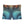 Blue Wavy Stripes Women’s Shorts - Moisture-wicking - Dipaliz