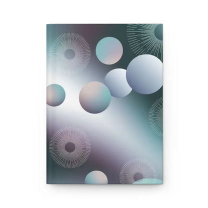 Unleash Creativity with Bluish Abstract Circles Journal - Paper Products