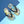 Bluish Green Abstract Flip Flops - Summer Beachwear - Dipaliz - Slippers