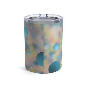 Bluish Green Abstract Tumbler - Everyday Chill Moments - Dipaliz - Thermoses