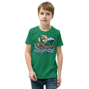 Soft Short Sleeve Tee Eye-catching Boat Cotton - Dipaliz - T-shirts - s