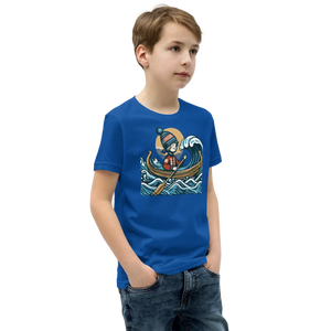 Soft Short Sleeve Tee Eye-catching Boat Cotton - Dipaliz - T-shirts - s