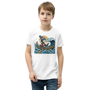 Soft Short Sleeve Tee Eye-catching Boat Cotton - Dipaliz - T-shirts - s