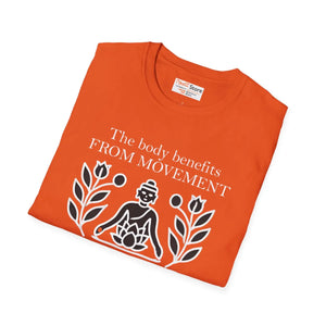 Unisex Softstyle Tee Boldly Balances Mind and Style - Dipaliz - T-shirts