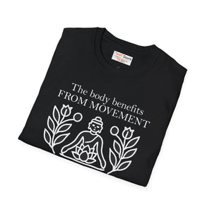 Unisex Softstyle Tee Boldly Balances Mind and Style - Dipaliz - T-shirts