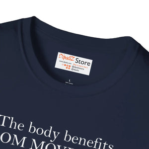Unisex Softstyle Tee Boldly Balances Mind and Style - Dipaliz - T-shirts