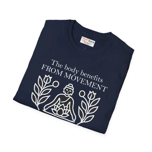 Unisex Softstyle Tee Boldly Balances Mind and Style - Dipaliz - T-shirts