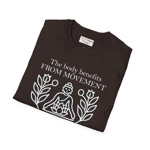 Unisex Softstyle Tee Boldly Balances Mind and Style - Dipaliz - T-shirts