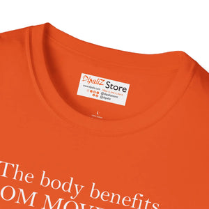 Unisex Softstyle Tee Boldly Balances Mind and Style - Dipaliz - T-shirts