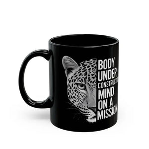 Mug - Mission Black - Purr-fect Relaxation Ceramic - Dipaliz