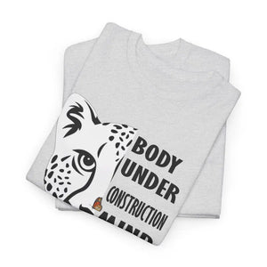 Leopard Unisex Heavy Cotton Tee Mission Statement - Dipaliz - T-shirts