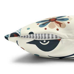 Bohemian Bird Print Pillowcase - Decorative Spun Polyester - Dipaliz - Pillowcases & Shams