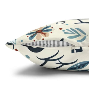 Bohemian Bird Print Pillowcase - Decorative Spun Polyester - Dipaliz - Pillowcases & Shams
